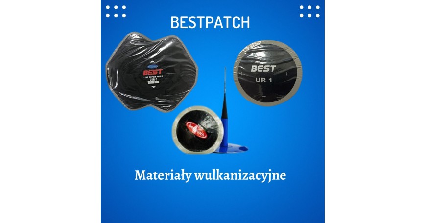 Materiały wulkanizacyjne Bestpatch - już wkrótce w sprzedaży !
